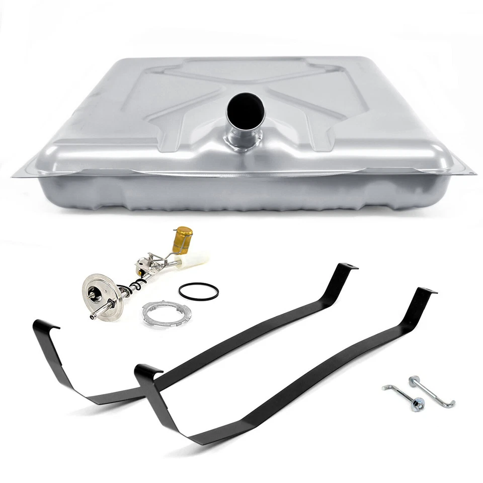 63-64 KIT de tanque de combustible para automóvil Mercury tamaño completo, unidad de envío de 3/8" y correas de montaje Foto 2 de 3