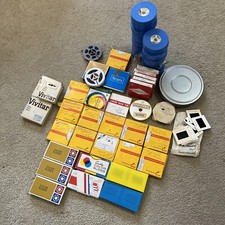 8 Mm Kodachrome Movie Film 55 , Slides, 2 Scherer Reels, 1960s - 80s Families