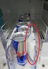 Dixie Narco 2145, 5000, & 5591  Vending Machine  8.4 oz Red Bull and narrow can