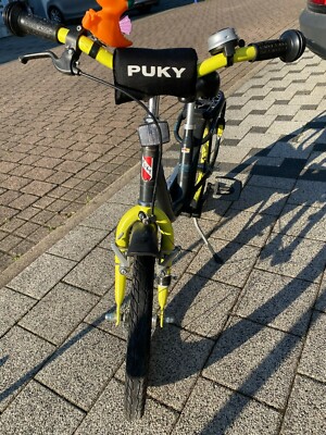 Puky Kinderfahrrad 16", gelb/schwarz, gebraucht, guter Zustand | eBay.de