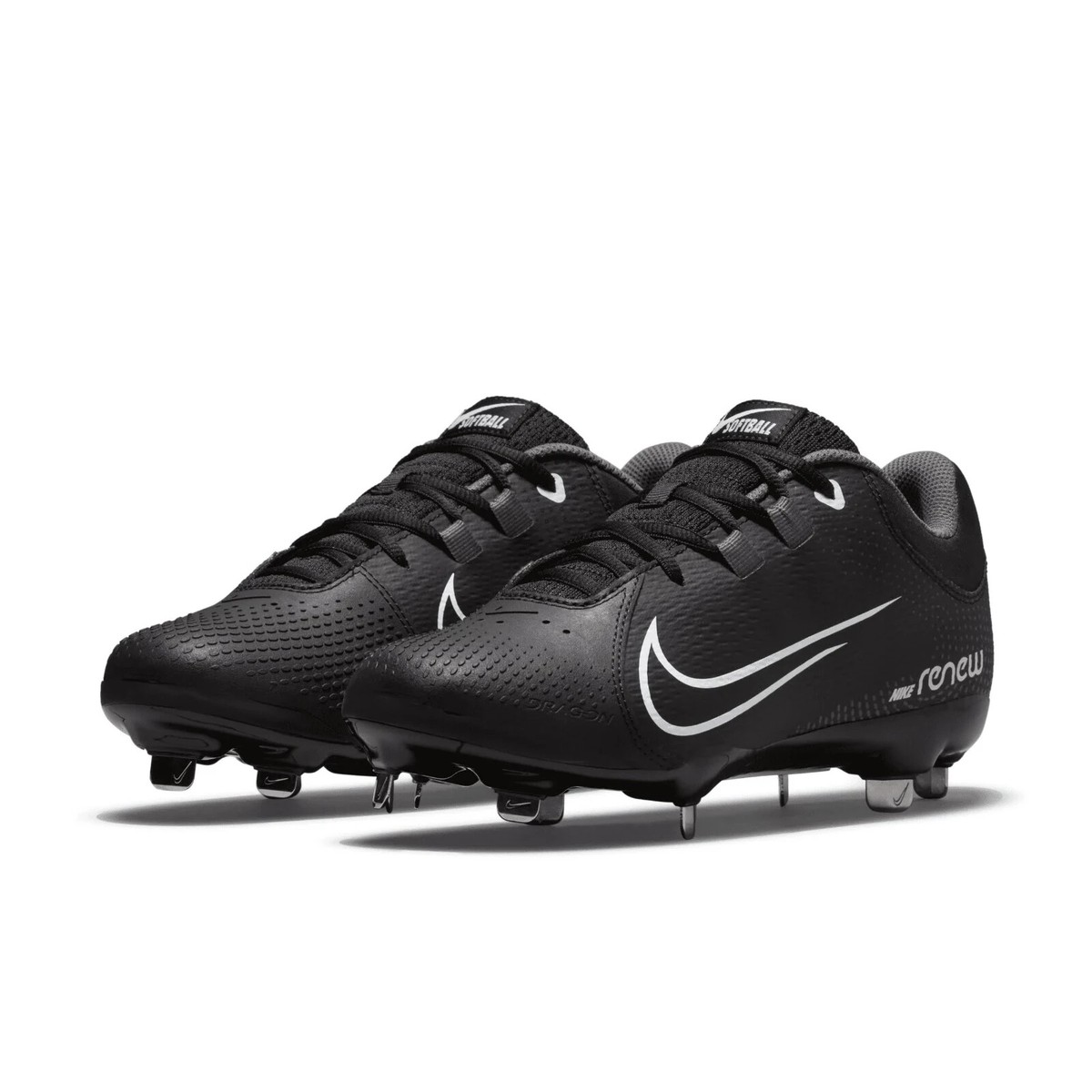 nike softball cleats black