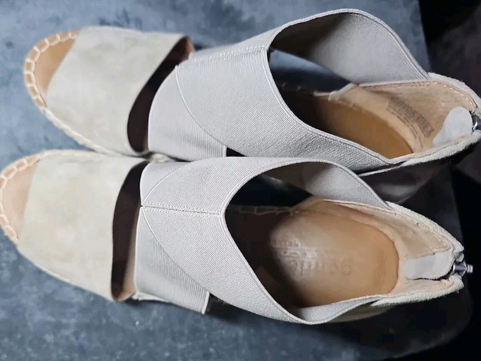 Женская бежевая эспадрилья на танкетке Gentle Souls от Kenneth Cole размер 9 М F12 - Изображение 4 из 4