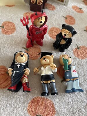 (OHNE BOX) BAD TASTE BEAR GEIL, MISS, KITTY, KRANKENSCHWESTER, THERESA Sammelfiguren