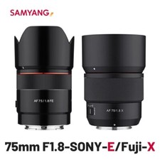 Samyang 75 mm F1.8 messa a fuoco automatica full frame obiettivo grande apertura per fotocamere Sony E