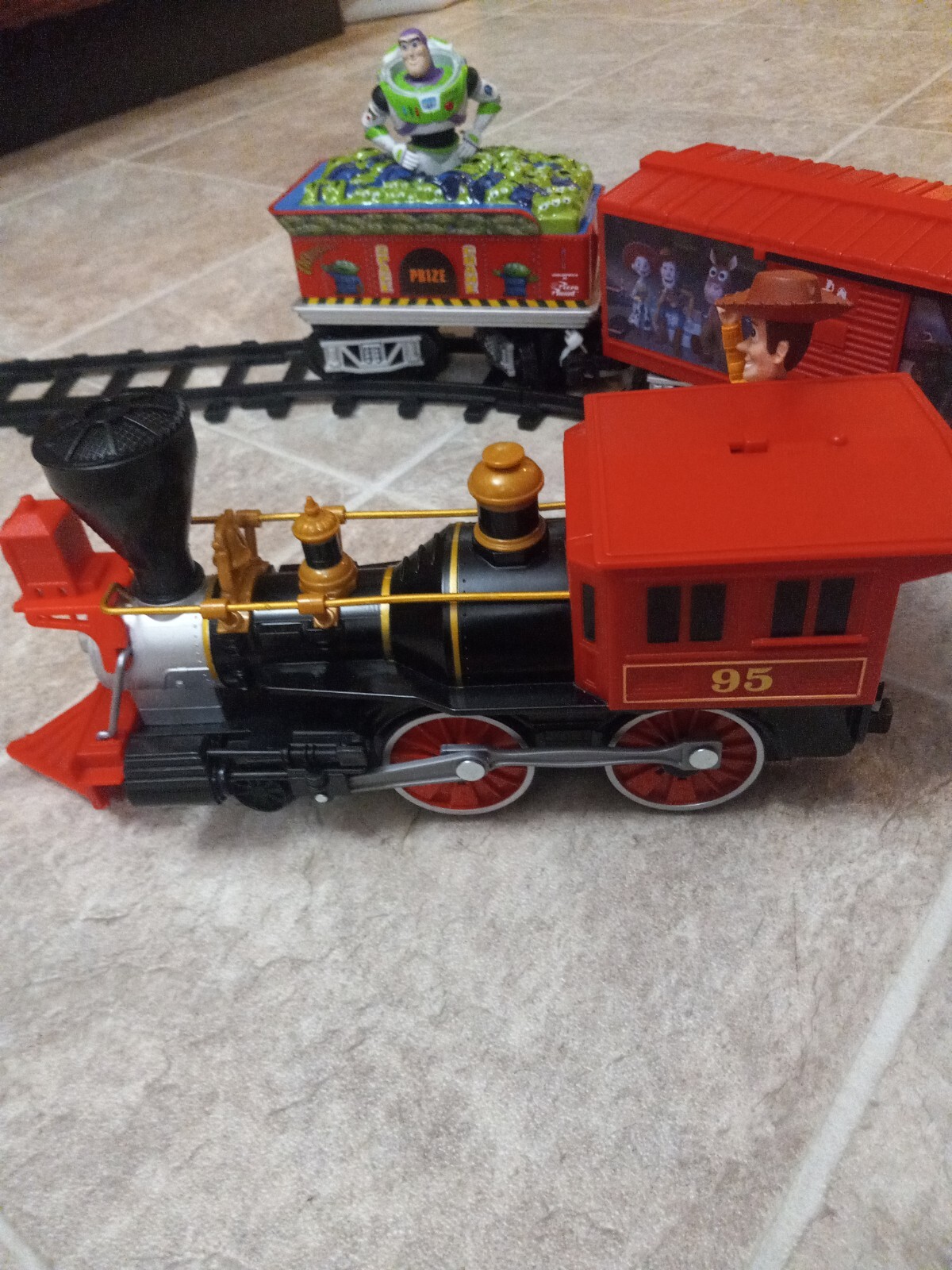 Disney Pixar Lionel 711979 Toy Story Ready to Play Train Set No remote