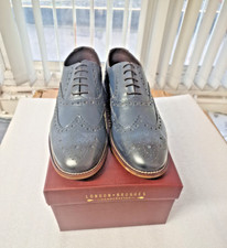 New london brouges footwear Oxford gents Shoes navy leather mens On sale