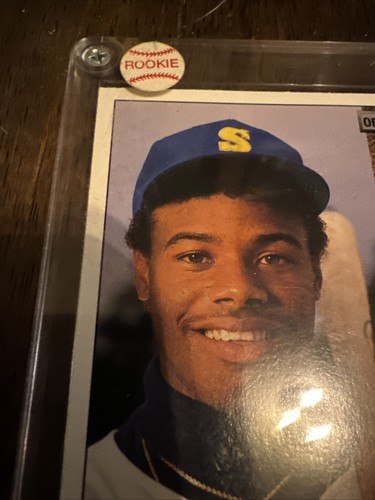 🔥Ken Griffey Jr 1989 Upper Deck #1 Star Rookie Mint Condition 🔥 - Picture 5 of 10