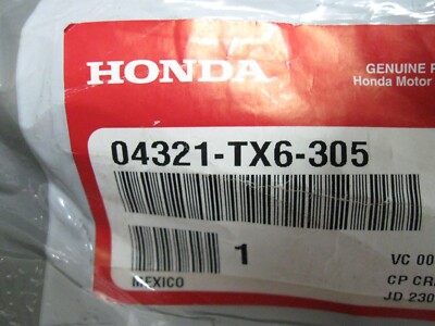 Honda 04321-TX6-305 Waterproof Connector (8P 025F) #15 in Image