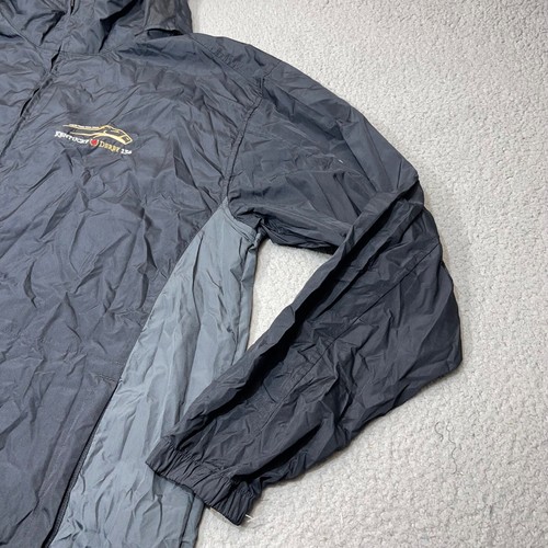 Kentucky Derby Jacket Mens Extra Large Black Stormtech 2010 Hooded Windbreaker - Picture 9 of 19