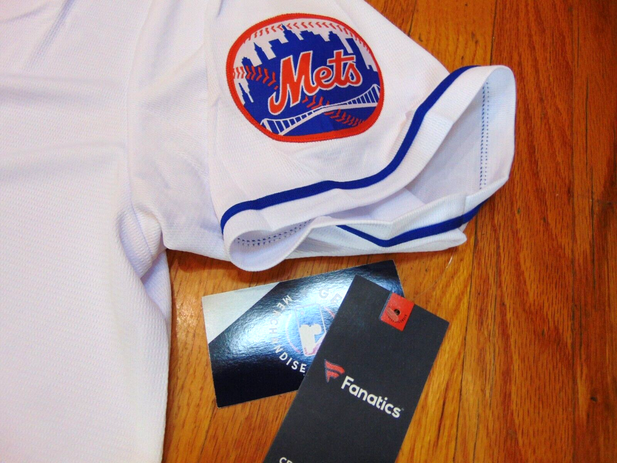NEW FANATICS MLB NEW YORK METS ALL WHITE JERSEY SIZE 3XL | eBay