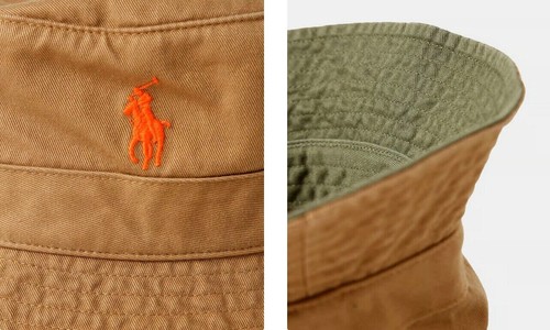 Ralph Lauren Polo Bucket Hat Beige Khaki Tan S M L XL Festival Holiday Beach £89 - Picture 6 of 8