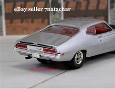 1970-1971 Ford Torino Cobra Jet 429 Cj Silver Model Muscle Car 164 Scale