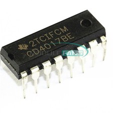 20PCS CD4017BE 4017 CD4017 DIP-16 DECADE COUNTER DIVIDER IC