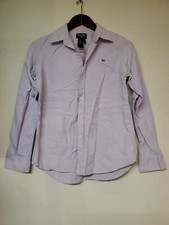 Ralph Lauren Men  s Vintage Long Sleeve Shirt Button Size 8 Light Purple Lavander
