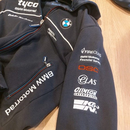 BMW tyco motorrad jacket Hoddie Excellent condition kids 9-11 years - Picture 10 of 14