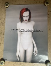 1998 - MARILYN MANSON "Mechanical Animals" 18x24" PROMO POSTER