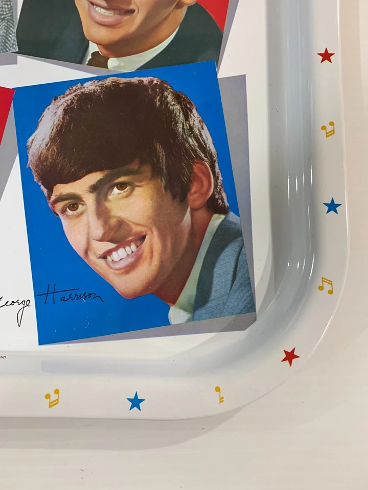 BEATLES MADE IN ENGLAND METAL SERVING TRAY - Image 4 of 4