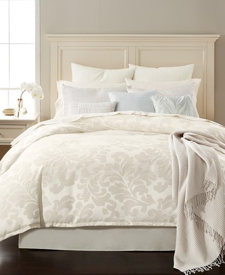 Martha Stewart Feather Breeze 12-Pc. Queen Comforter Set ...