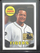 2018 Topps Heritage 100th Anniversary Edition #40 Miguel Cabrera