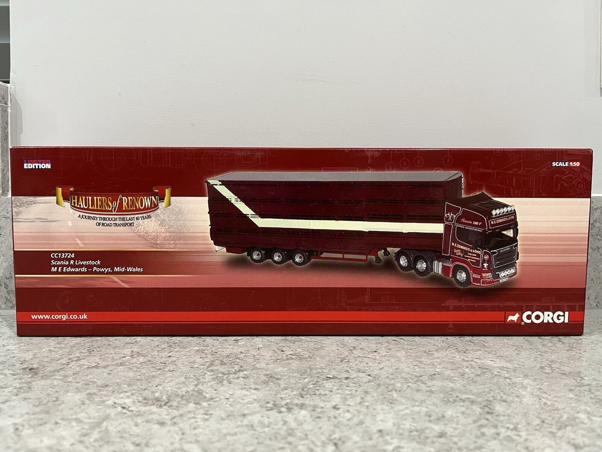 Corgi - Scania R Livestock Transporter - M.E.Edwards
