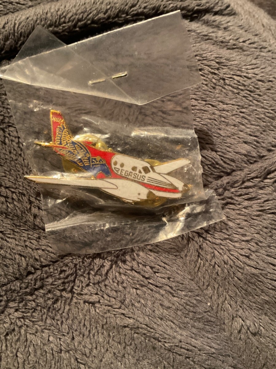 PEGASUS AIRLINES AIRPLANE PIN NEW IN PACKAGE