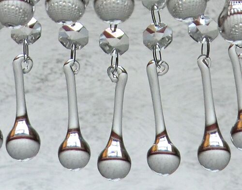 6 hängende Sonnenfänger Kronleuchter Glas Kristalle Deko Prismen Licht Perlen - Bild 5 von 299
