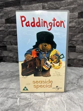 Rare Paddington Bear Seaside Special VHS Video Tape Vintage Retro Collectable