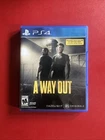 A Way Out - PlayStation 4 Pre-Owned- Used- Tested- Very Good- Sony PS4 CIB