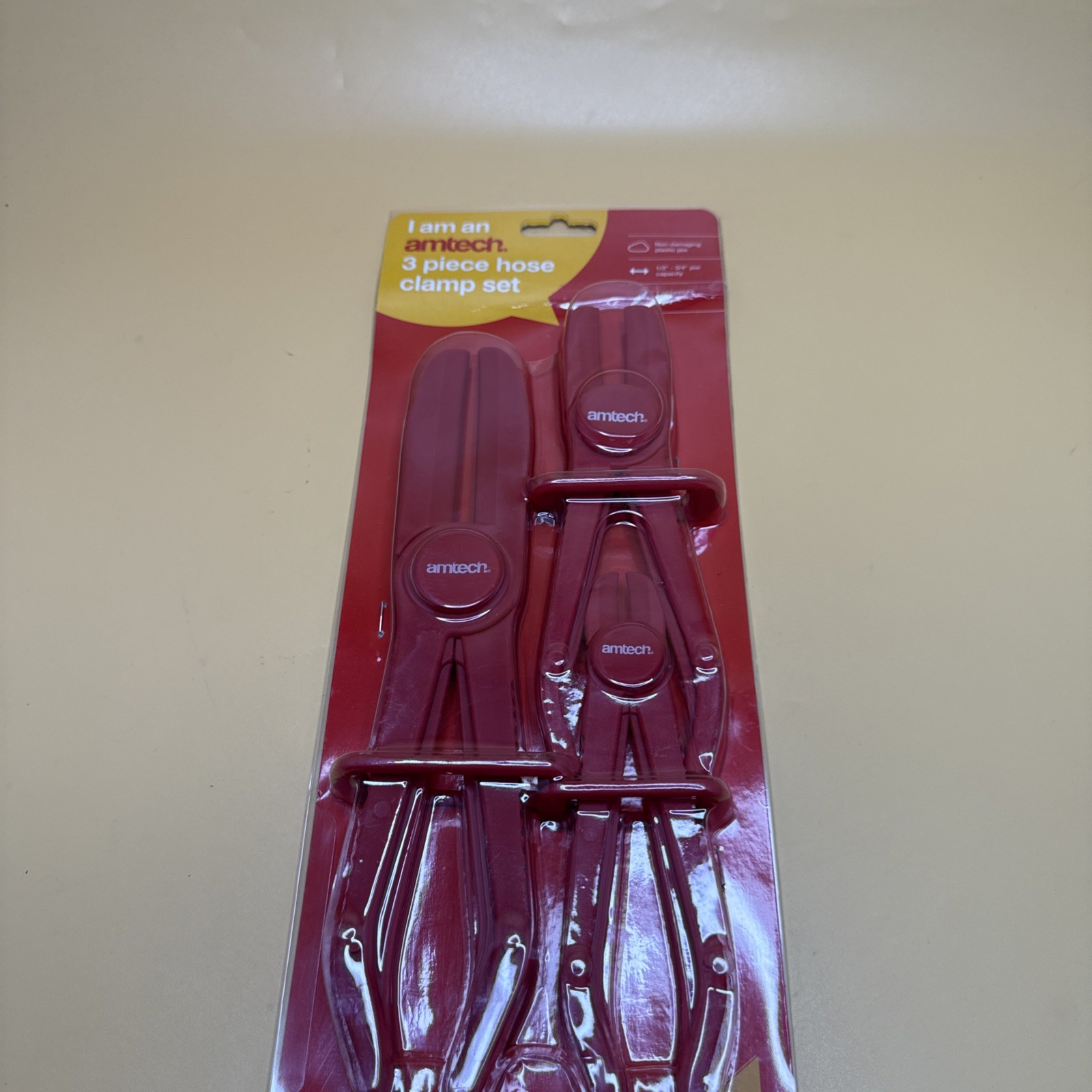Amtech J1935 3 Piece Hose Clamp Set