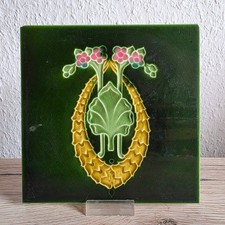 Antike Jugendstil Fliese | BOIZENBURG | Modell B 417 | Art Nouveau | ca. 1905