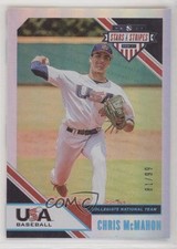 2020 USA Baseball Stars & Stripes Longevity Holo Foil 81/99 Chris McMahon 00gy
