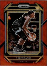 2023 Panini Prizm WNBA Prizms Ruby Wave #10 Robyn Parks - BSK