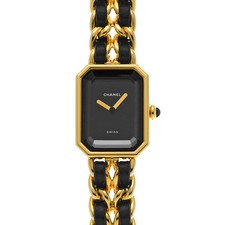 CHANEL Première S H0001 black WATCH 692910