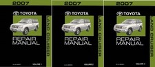 2007 Toyota Land Cruiser Factory Shop Service Manual 2007 Toyota Land Cruiser Factory Shop Service Manual