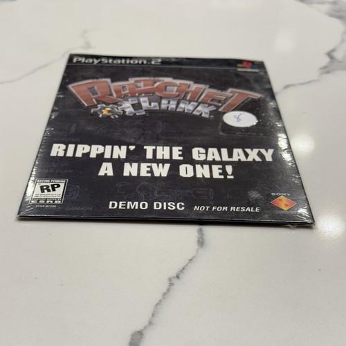 Ratchet & Clank: Rippin' The Galaxy A New One PS2 disco de demostración sin precio base nuevo SELLADO - Imagen 2 de 10