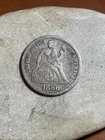 1886-P SEATED LIBERTY DIME - 90% SILVER
