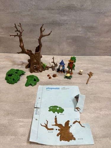 Playmobil 3897 Magic Tree Gnome Vintage Incomplete