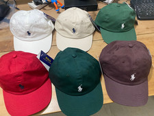 Polo Ralph Lauren Men's One Size Baseball Cap Cotton Chino Adjustable