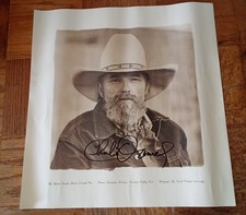 Charlie Daniels Signed Autographed RARE  Poster By David Michael Kennedy 