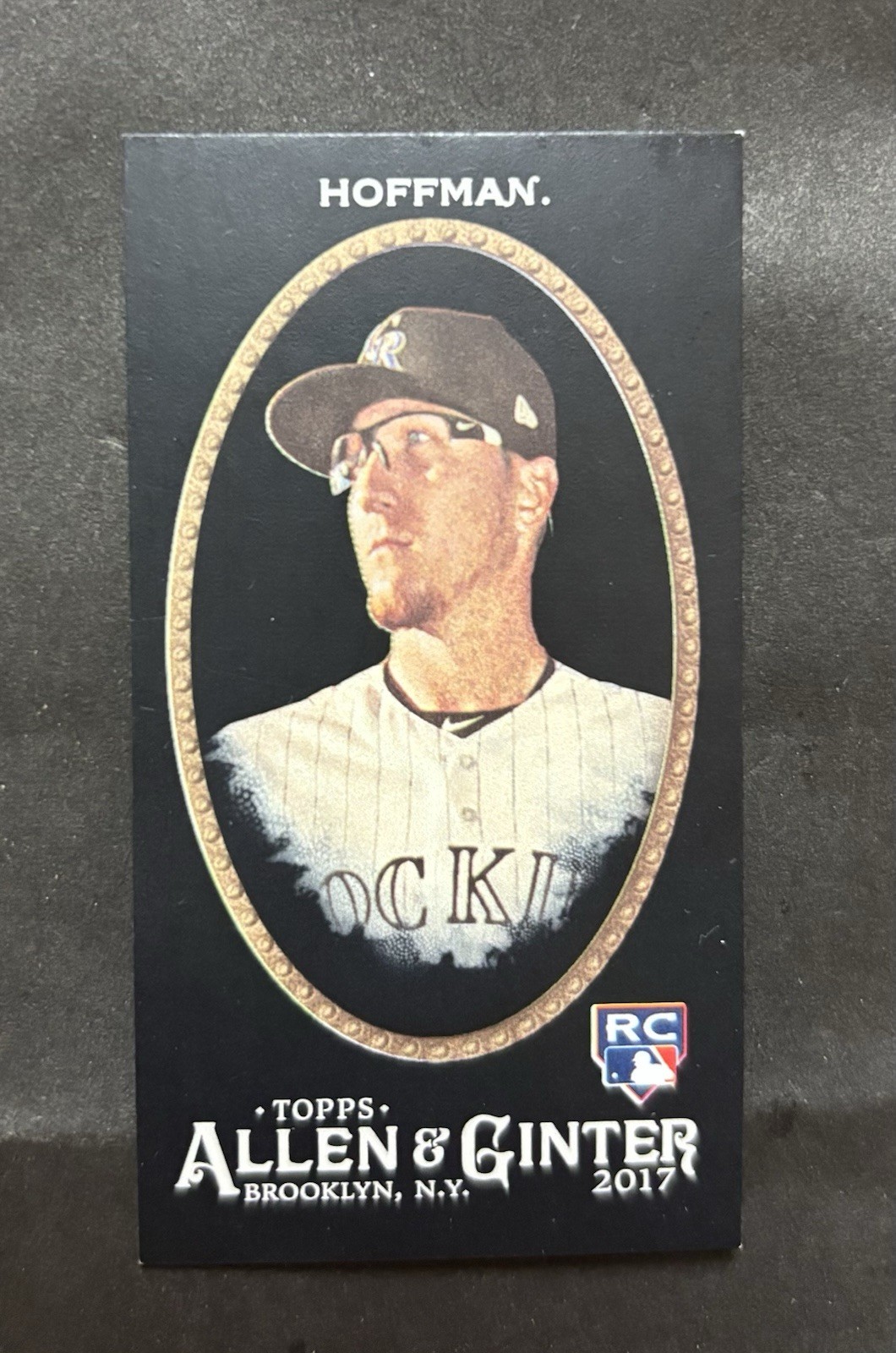 JEFF HOFFMAN 2017 Topps Allen & Ginter X SP Black Mini Card #320 ROCKIES RC