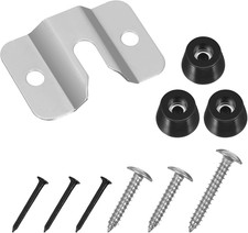 Dartboard Mounting Bracket Kit Wall Hanger Holder with Screws Nails Washers