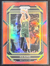 2023-24 Panini Prizm WNBA Red Prizm Kia Nurse /199 Seattle Storm #14