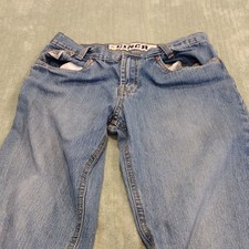 Cinch Boys Straight Blue Denim Jeans 16R 100 Cotton MB12882001
