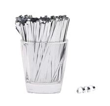 Mini Skater 800 pcs 4" Metallic Twist Ties - 7 Colors ，Embellishment Chri