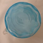 2 Fenton Blue Opalescent Glass Creamers Coin Dot Hand Blown w/ Handles — photo 7