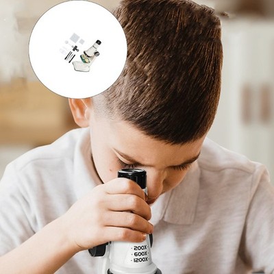Beginner Microscope Lab Set For Boys Classroom Experiments Science Discovery