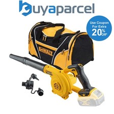 Dewalt DCV100N 18v XR Compact Jobsite Blower Leaf Blower Bare+ Carry Bag