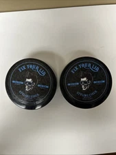 2 pk FIX YOUR LID Styling Fiber High Hold Low Shine Travel Size 1.7 oz ea NEW