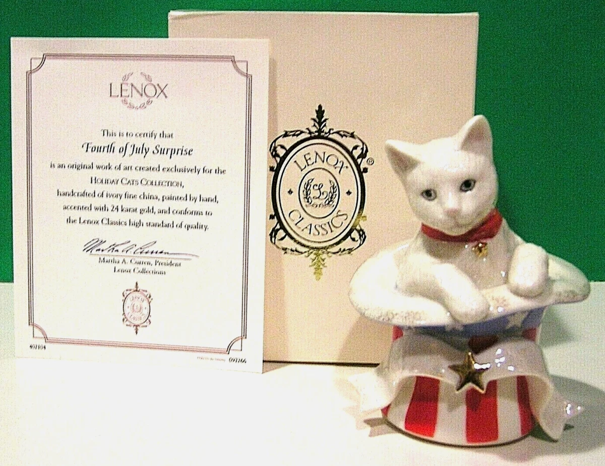 Lenox Collectible Cat Figurines for sale | eBay