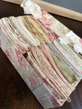 MODA Paris Flea Market By 3 Sisters Fabric- 60 Fat Quarters in Box -OOP - VTG